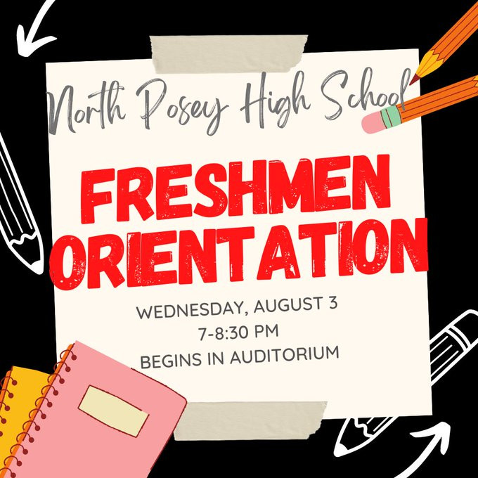 Freshman Orientation Announced